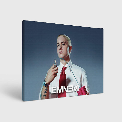 Картина прямоугольная Eminem Fire / 3D-принт – фото 1