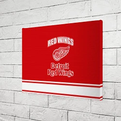 Холст прямоугольный Detroit red wings, цвет: 3D-принт — фото 2