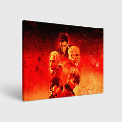 Картина прямоугольная Big Bang: Flame Boys