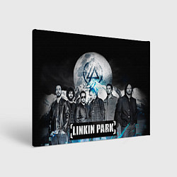 Холст прямоугольный Linkin Park: Moon, цвет: 3D-принт