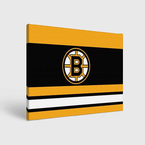 Картина прямоугольная Boston Bruins / 3D-принт – фото 1