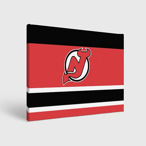 Картина прямоугольная New Jersey Devils / 3D-принт – фото 1