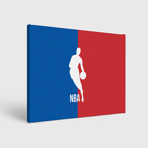 Картина прямоугольная Эмблема NBA / 3D-принт – фото 1