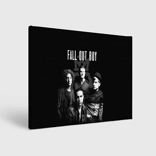 Картина прямоугольная Fall out boy band / 3D-принт – фото 1