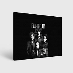 Картина прямоугольная Fall out boy band