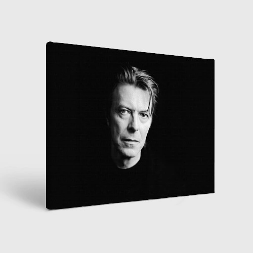 Картина прямоугольная David Bowie: Black Face / 3D-принт – фото 1