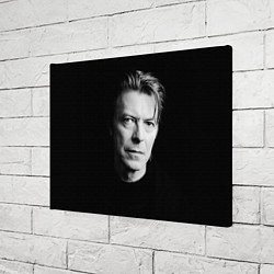 Холст прямоугольный David Bowie: Black Face, цвет: 3D-принт — фото 2