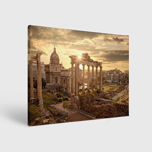 Картина прямоугольная Римское солнце / 3D-принт – фото 1