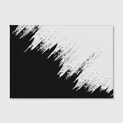 Холст прямоугольный Черно-белый разрыв, цвет: 3D-принт — фото 2
