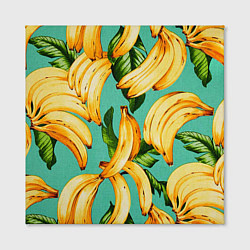 Холст квадратный Банан, цвет: 3D-принт — фото 2