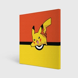 Картина квадратная Pikachu