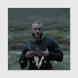 Холст квадратный Vikings: Ragnarr Lodbrok, цвет: 3D-принт — фото 2