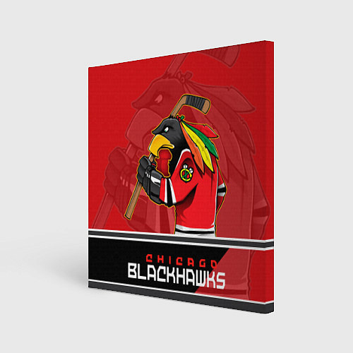 Картина квадратная Chicago Blackhawks / 3D-принт – фото 1