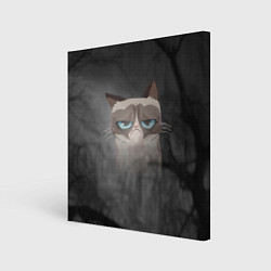 Картина квадратная Grumpy Cat