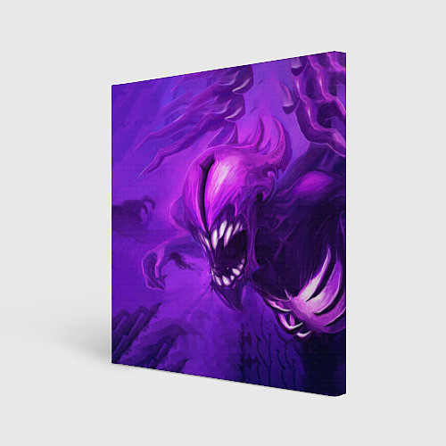 Картина квадратная Bane Purple / 3D-принт – фото 1