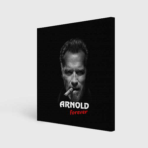 Картина квадратная Arnold forever / 3D-принт – фото 1