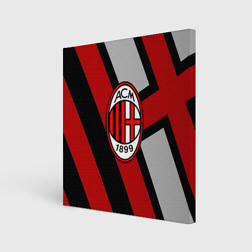 Картина квадратная Milan FC 1899 / 3D-принт – фото 1