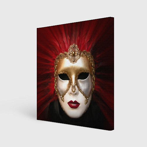 Картина квадратная Венецианская маска / 3D-принт – фото 1
