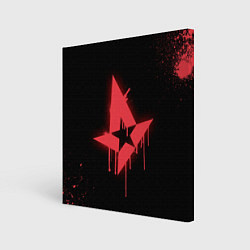 Картина квадратная Astralis: Black collection