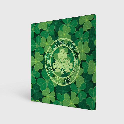 Картина квадратная Ireland, Happy St. Patricks Day / 3D-принт – фото 1