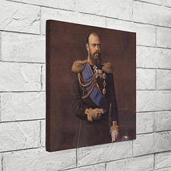 Холст квадратный Александр III Миротворец, цвет: 3D-принт — фото 2