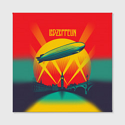 Холст квадратный Led Zeppelin: Hindenburg, цвет: 3D-принт — фото 2