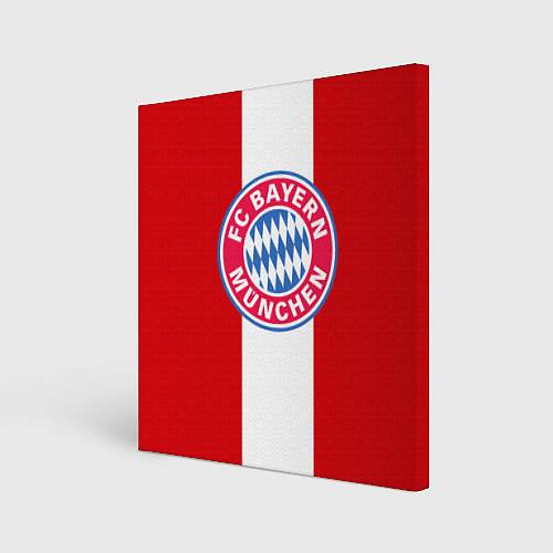 Картина квадратная Bayern FC: Red line / 3D-принт – фото 1