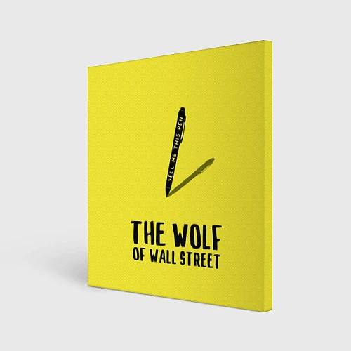 Картина квадратная The Wolf of Wall Street / 3D-принт – фото 1