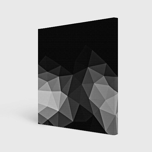 Картина квадратная Abstract gray / 3D-принт – фото 1