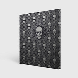 Картина квадратная Black Milk: Skulls