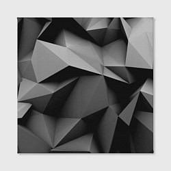 Холст квадратный Gray abstraction, цвет: 3D-принт — фото 2