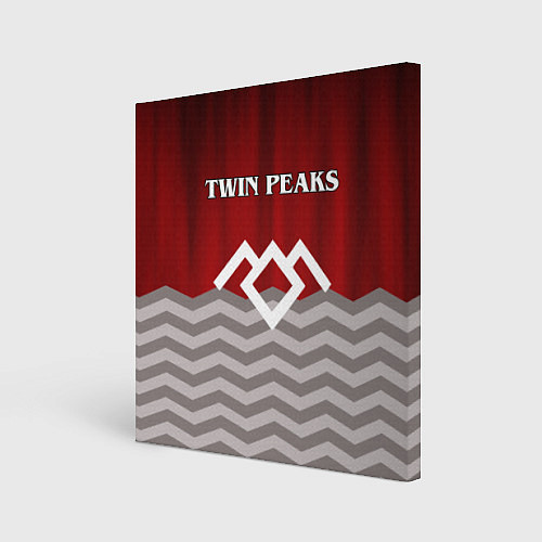 Картина квадратная Twin Peaks / 3D-принт – фото 1
