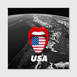 Холст квадратный USA, цвет: 3D-принт — фото 2