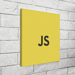 Холст квадратный JavaScript, цвет: 3D-принт — фото 2