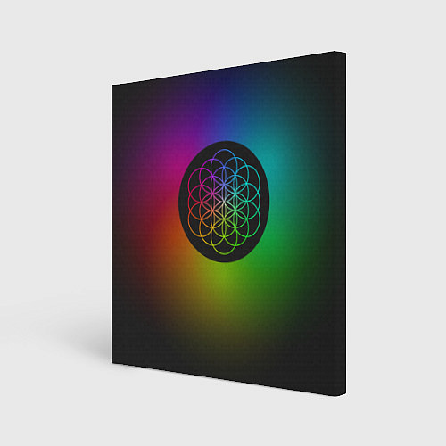 Картина квадратная Coldplay Colour / 3D-принт – фото 1