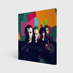 Картина квадратная Coldplay