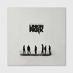 Холст квадратный Группа Linkin Park, цвет: 3D-принт — фото 2