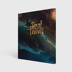 Холст квадратный Sea of thieves, цвет: 3D-принт