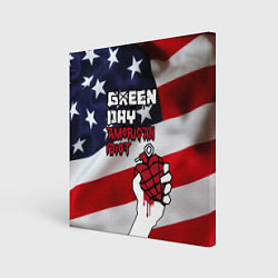 Картина квадратная Green Day American Idiot