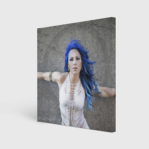 Картина квадратная Arch Enemy: Alissa White-Gluz / 3D-принт – фото 1