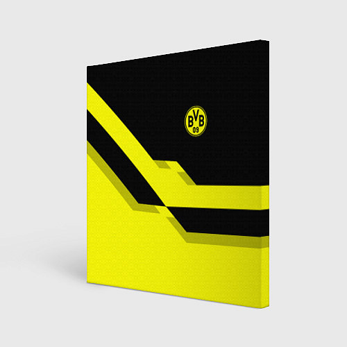 Картина квадратная BVB FC: Yellow style / 3D-принт – фото 1