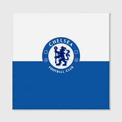 Холст квадратный Chelsea FC: Duo Color, цвет: 3D-принт — фото 2