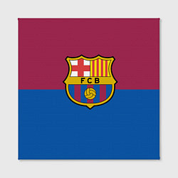Холст квадратный Barcelona FC: Duo Color, цвет: 3D-принт — фото 2