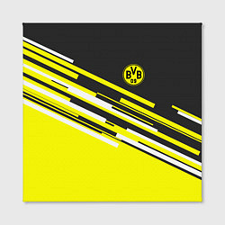 Холст квадратный Borussia FC: Sport Line 2018, цвет: 3D-принт — фото 2