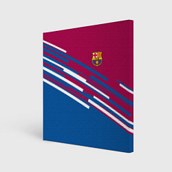 Холст квадратный Barcelona FC: Sport Line 2018, цвет: 3D-принт