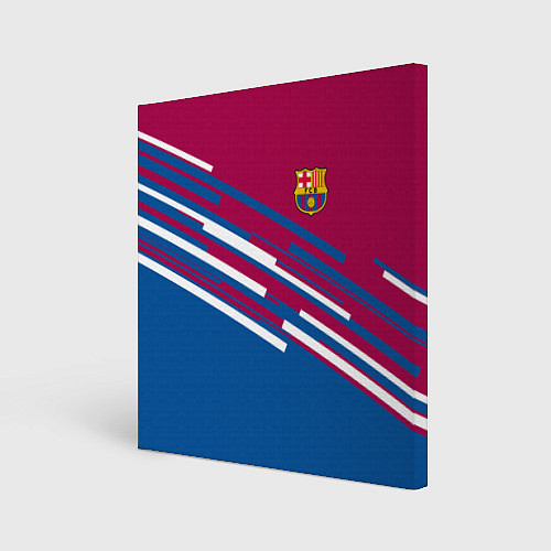 Картина квадратная Barcelona FC: Sport Line 2018 / 3D-принт – фото 1