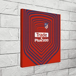 Холст квадратный Atletico Madrid: Red Original, цвет: 3D-принт — фото 2