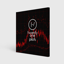 Картина квадратная Twenty one pilots