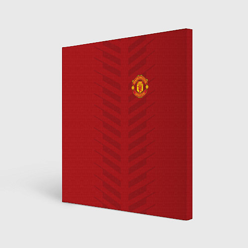 Картина квадратная Manchester United: Red Lines / 3D-принт – фото 1