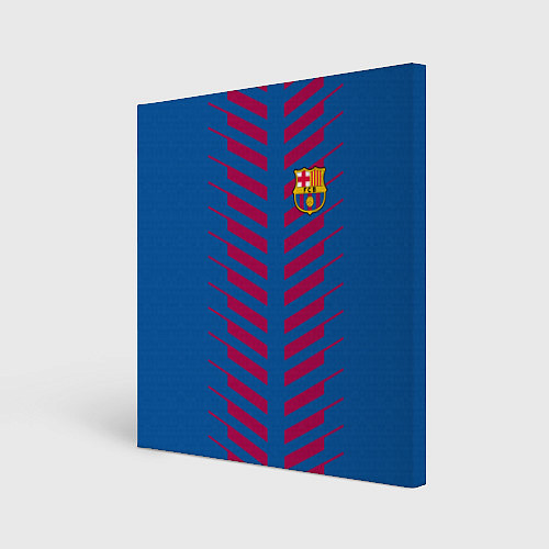 Картина квадратная FC Barcelona: Creative / 3D-принт – фото 1